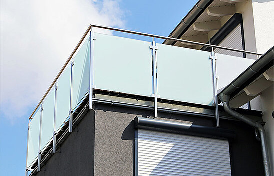 Stainless steel balcony railings