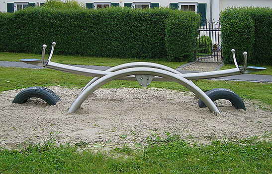 Stainless steel playground equipment